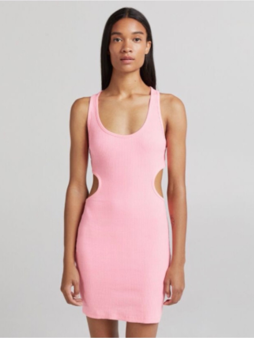 BRAND NEW Bershka Fitted ribbed dress